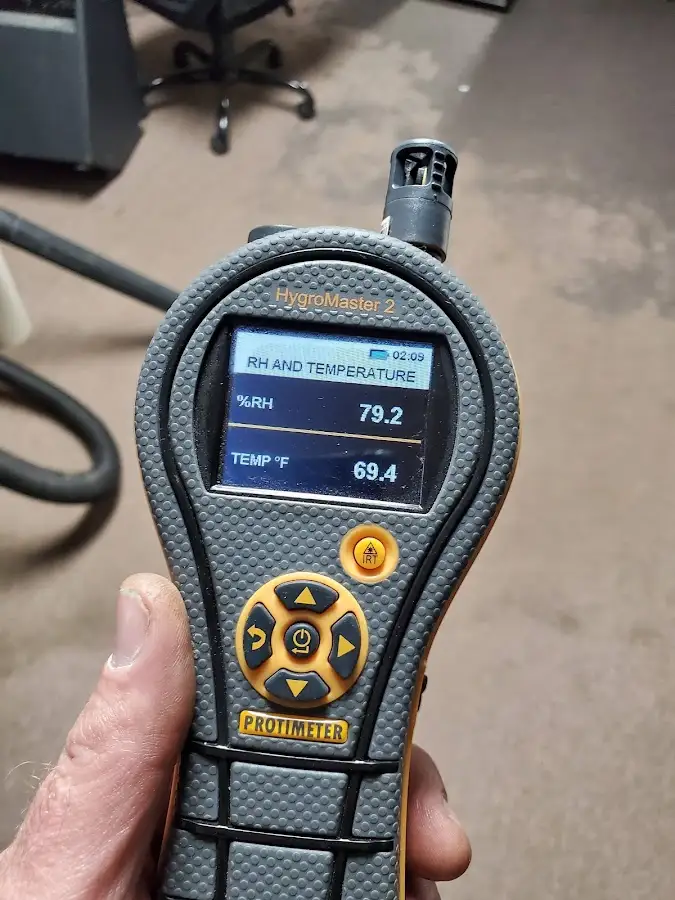 Moisture meter humidity assessment for Fire & Smoke Damage Restoration in Silver Spring